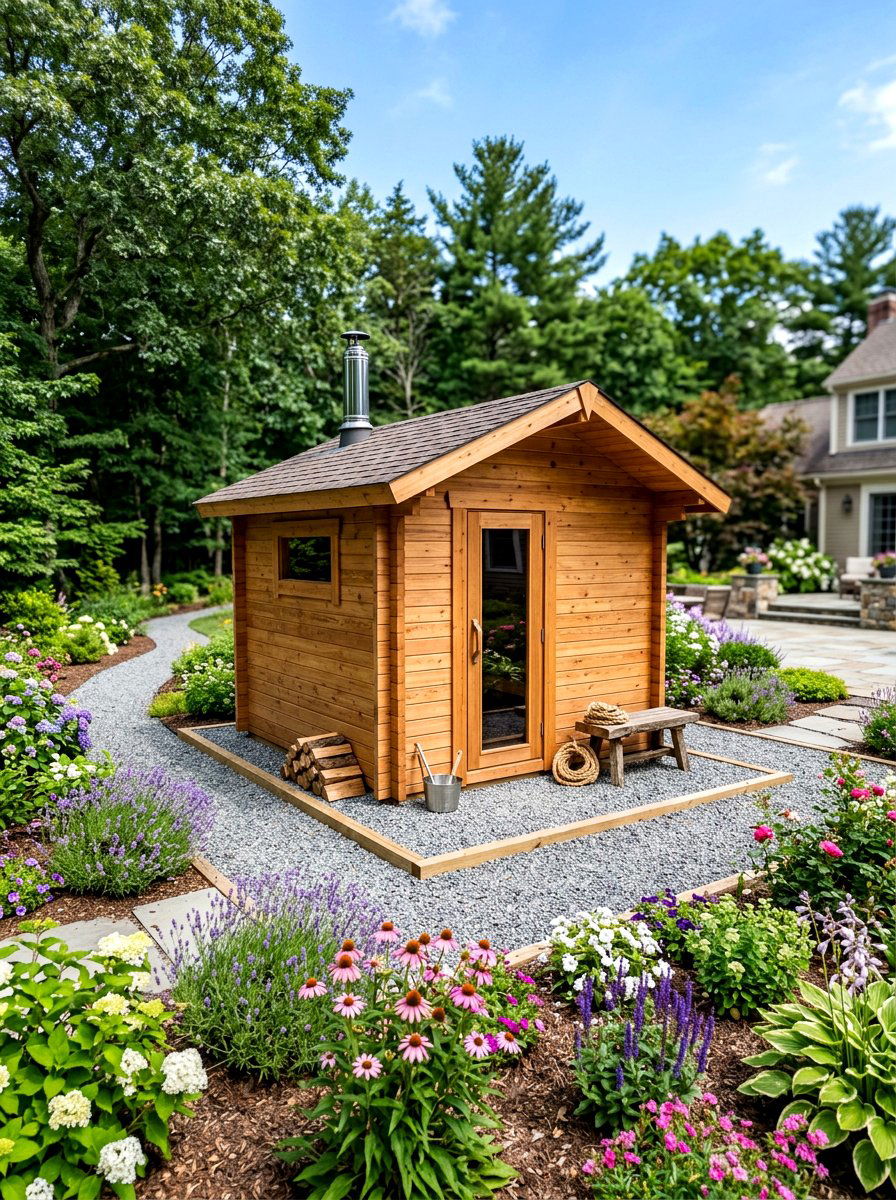 Prefab Sauna Kit - 30 backyard sauna ideas