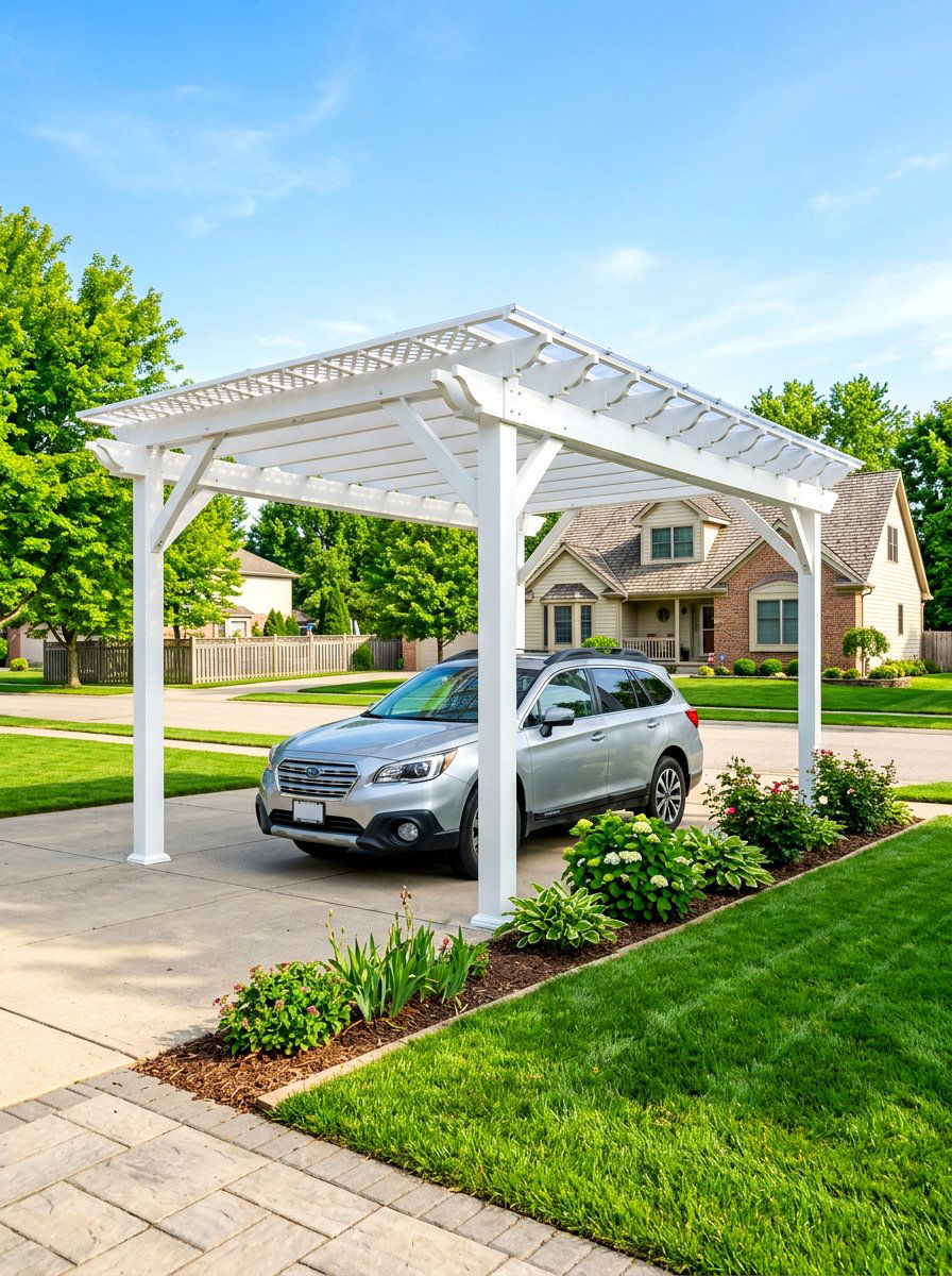 Prefabricated Kit Pergola Carport - 30 pergola carport ideas