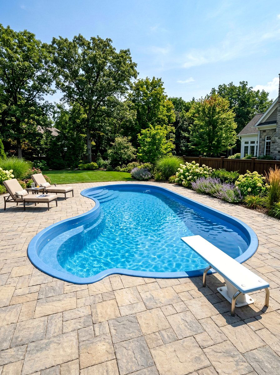 Prefabricated fiberglass pool - 30 budget pool ideas