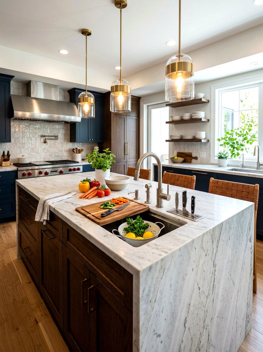 Prep sink workstation - 30 workstation sink ideas