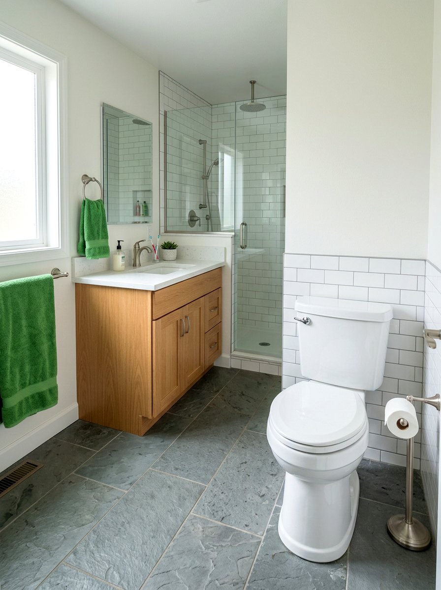 30 Low Water Bathroom Ideas to Save Water and Look Stylish