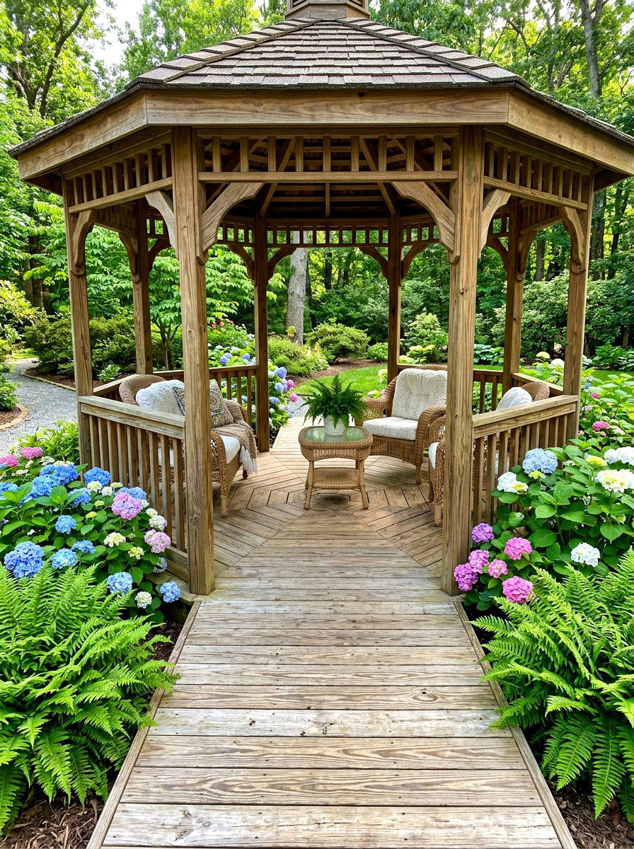Pressure Treated Wood Gazebo Floor - 30 gazebo floor ideas
