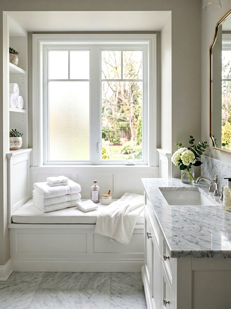 Primary Bathroom Window Seat - 30 window seat ideas