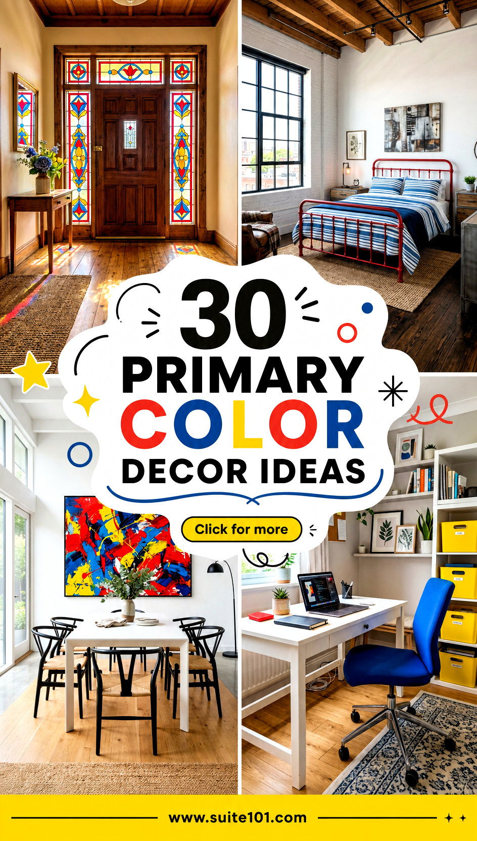 Primary Color Decor Ideas 30 Cheerful Design Swaps That Pop - Primary Color Decor Ideas: 30 Cheerful Design Swaps That Pop