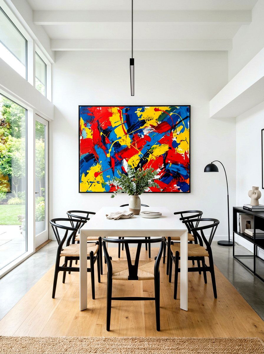 Primary color abstract art - 30 primary color decor ideas