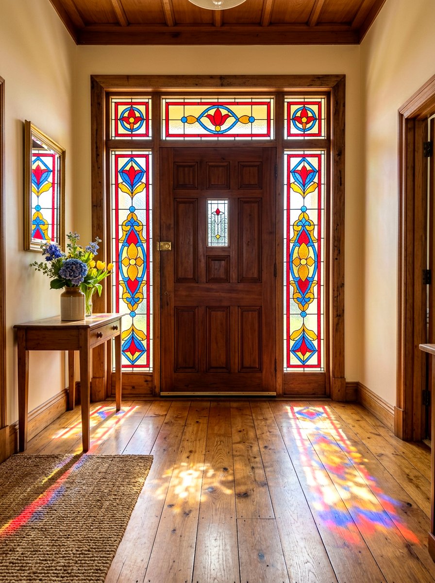 Primary color stained glass - 30 primary color decor ideas