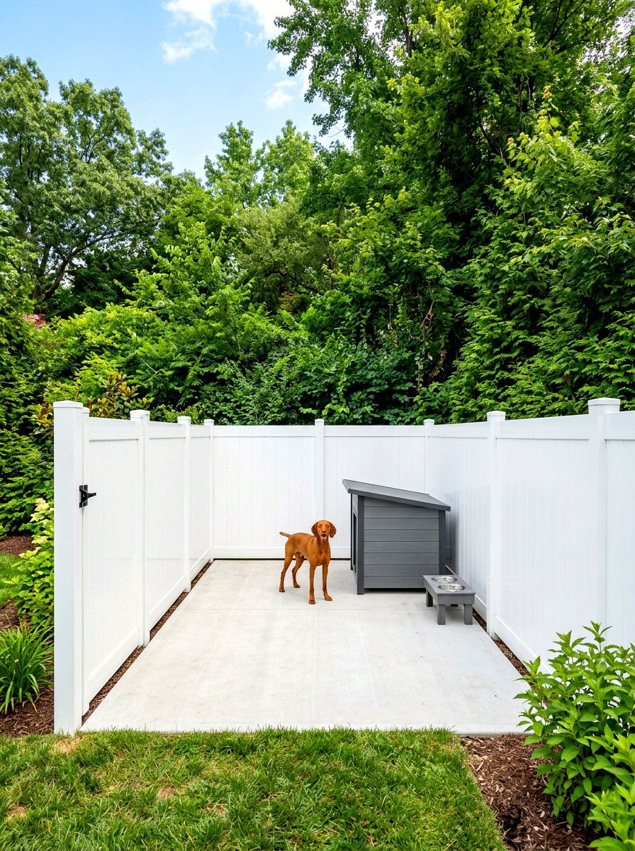 Privacy Fence Dog Run - 30 backyard dog run ideas