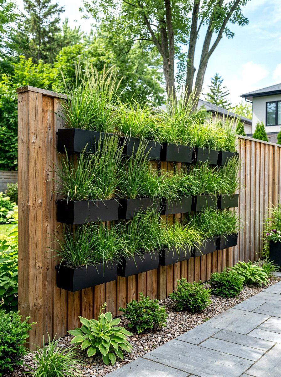 Privacy Fence Vertical Garden - 30 small vertical garden ideas