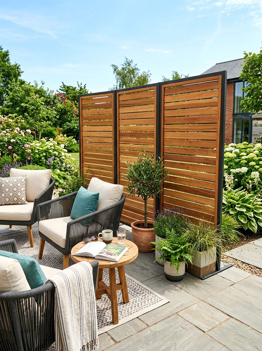 Privacy Screen - 30 backyard privacy ideas