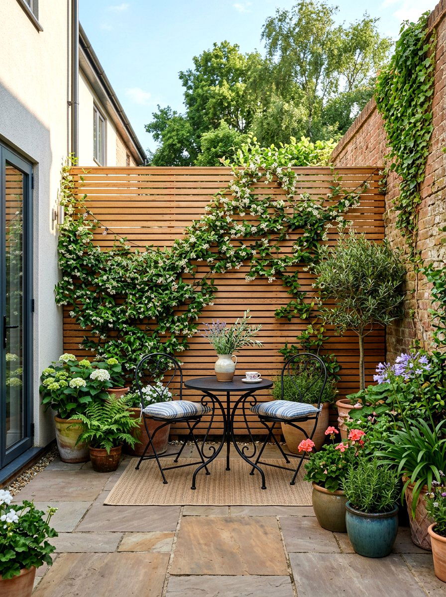 Privacy Screen - 30 healing garden ideas