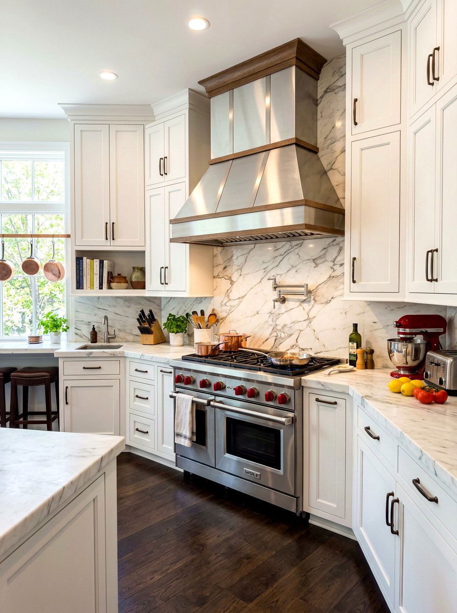 Professional Gas Range - 30 Nancy Meyers kitchen ideas