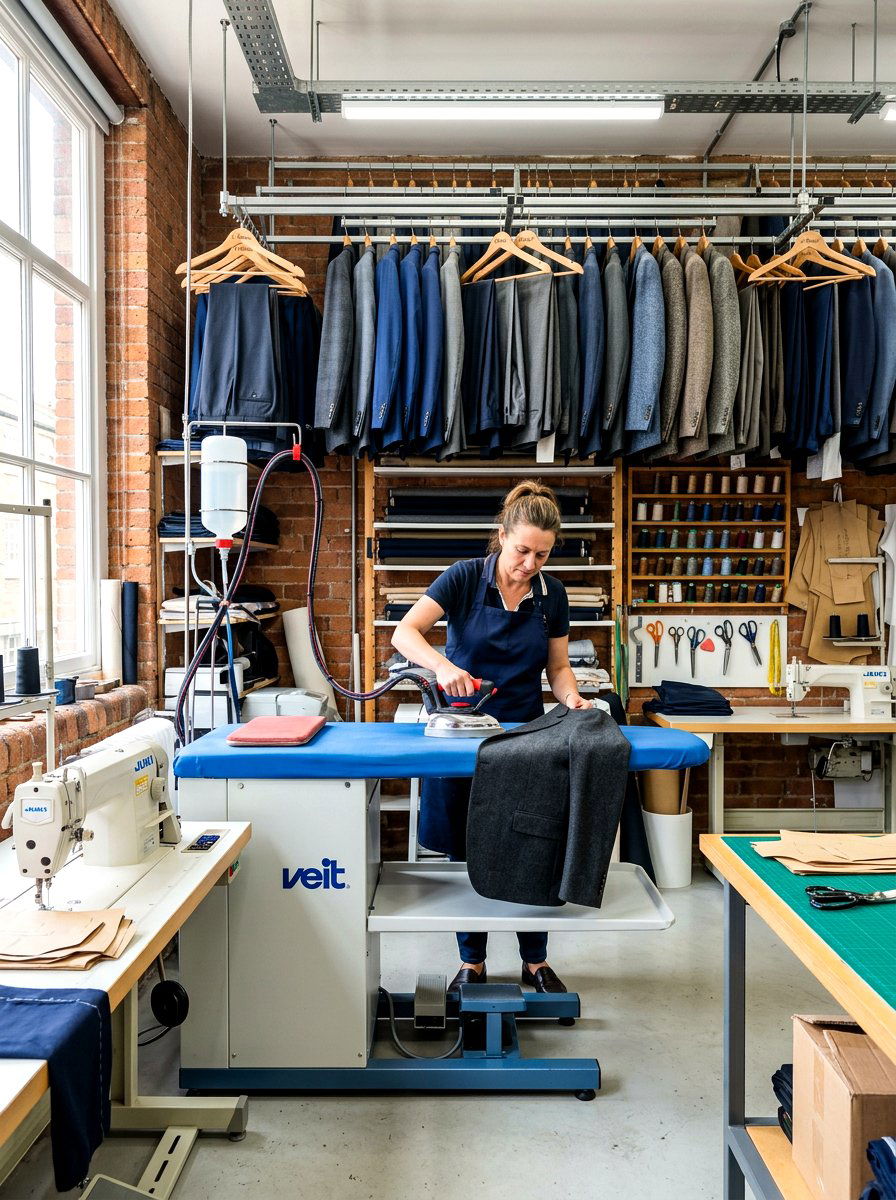 Professional Tailor Station - 30 ironing station ideas