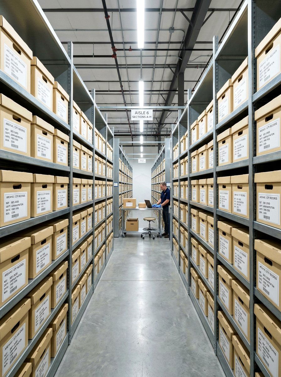 Professional archival box room - 30 home archive room ideas