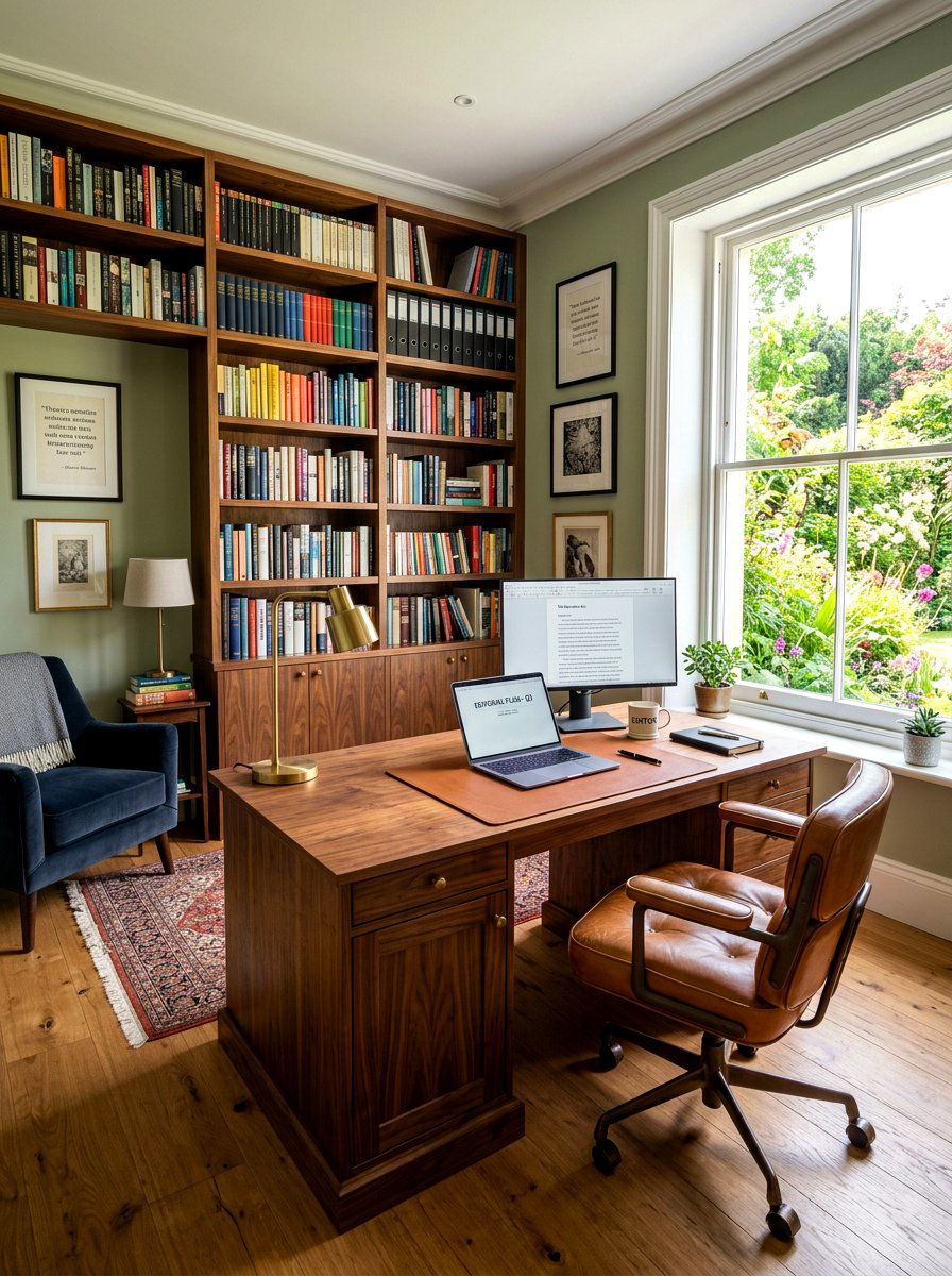 Professional home editorial office - 30 editorial office ideas