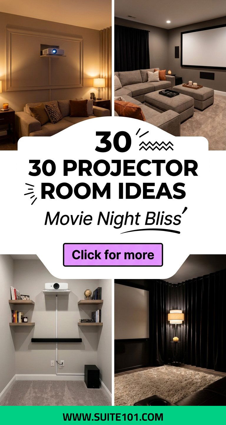 Projector Room Ideas 30 Cozy Layouts for Movie Night Bliss - Projector Room Ideas: 30 Cozy Layouts for Movie Night Bliss