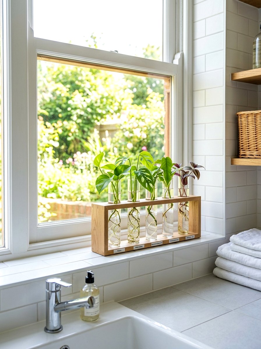 Propagation Station - 30 windowsill garden ideas