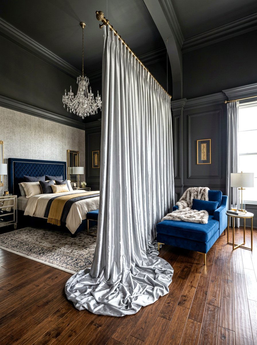 30 Curtain Divider Apartment Ideas For Flexible Privacy