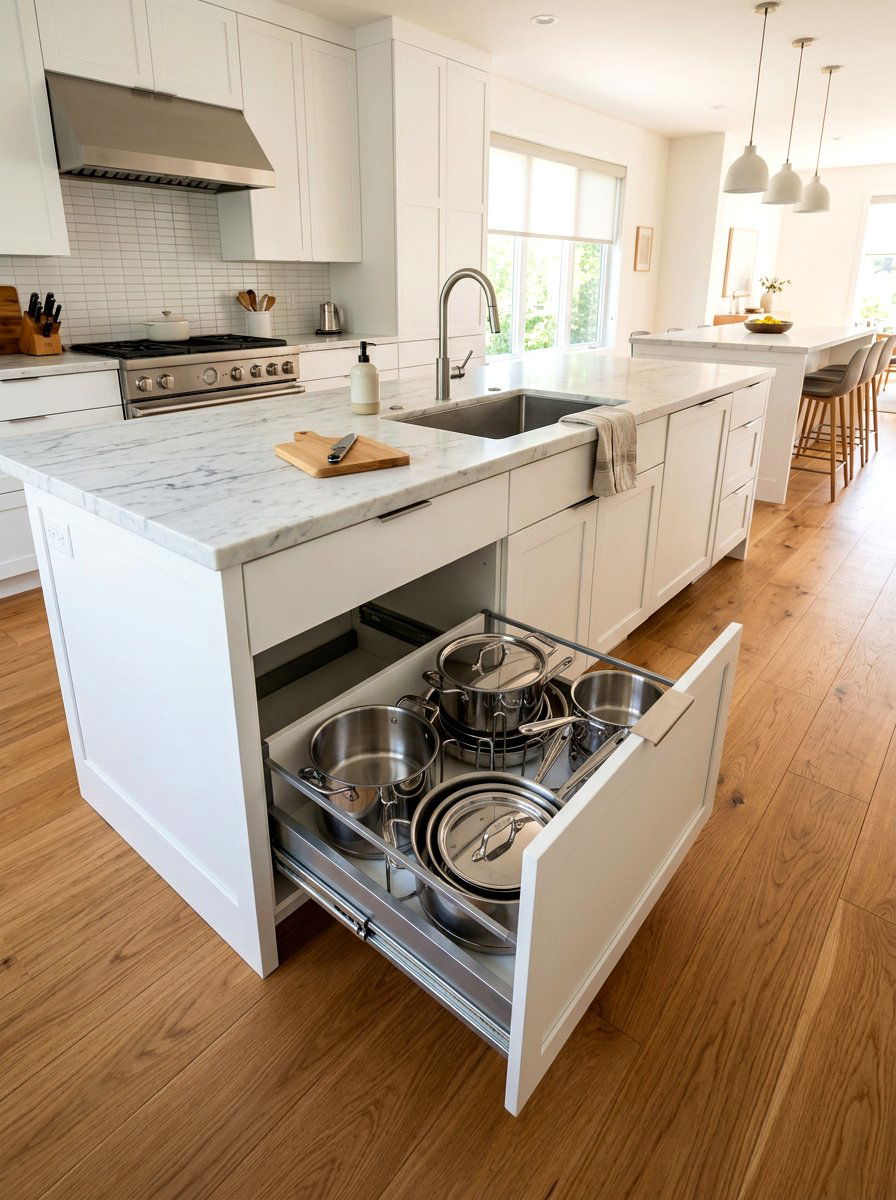Pull Out Cabinet Drawer - 30 kitchen organization ideas