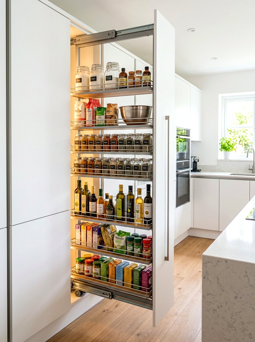 Pull Out Kitchen - 30 bakery style kitchen ideas