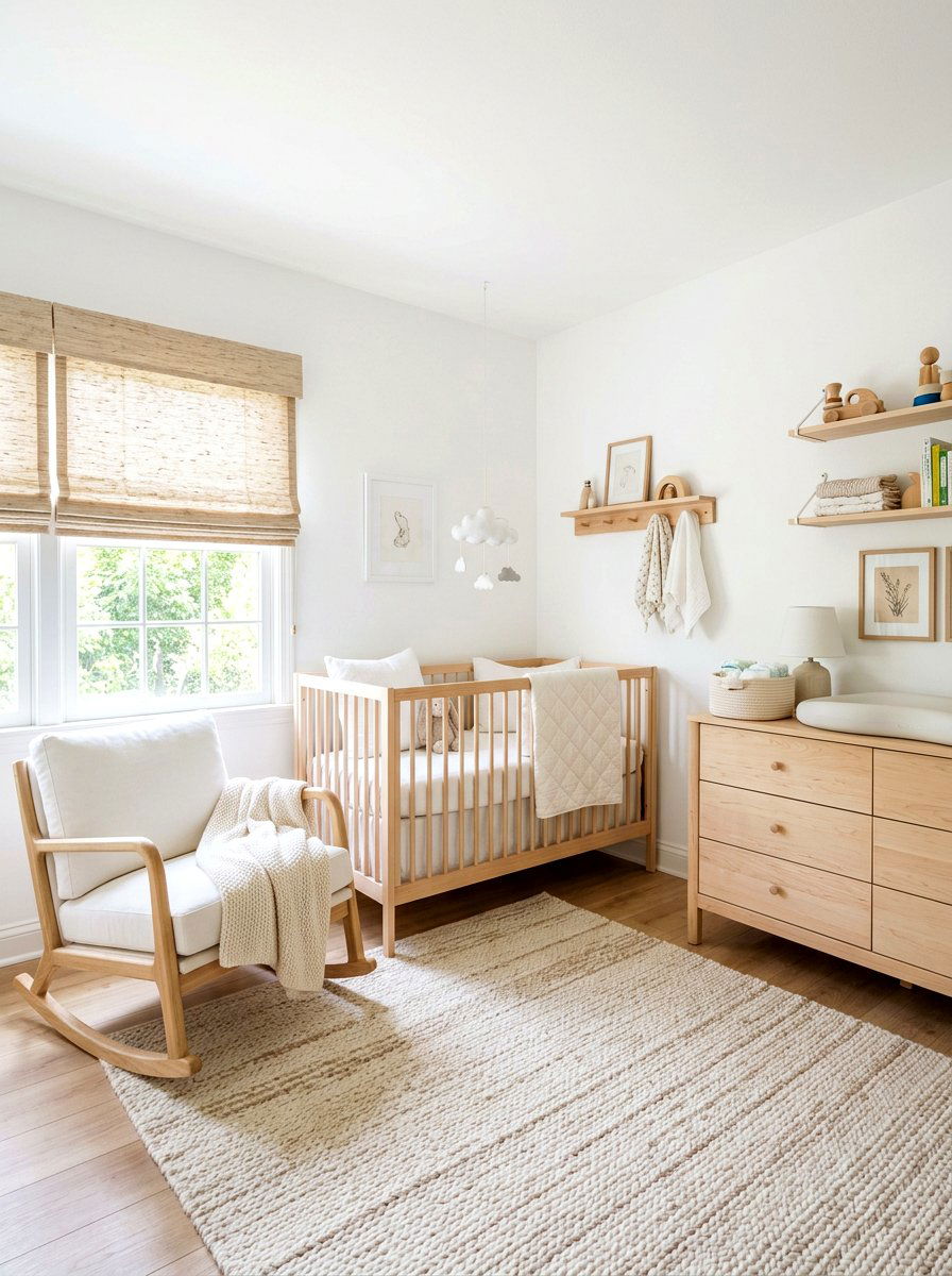 Pure Cotton Nursery - 30 quiet luxury nursery ideas