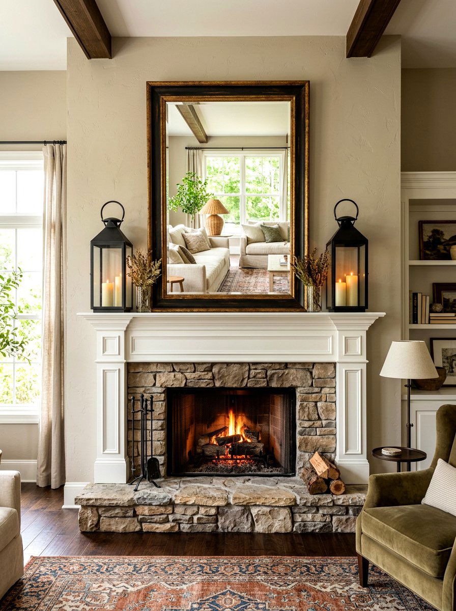 Putty Color Fireplace Wall - 30 putty color wall ideas