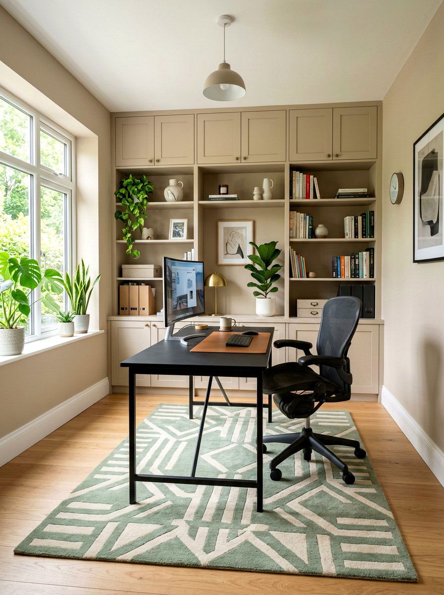 Putty Color Home Office - 30 putty color wall ideas