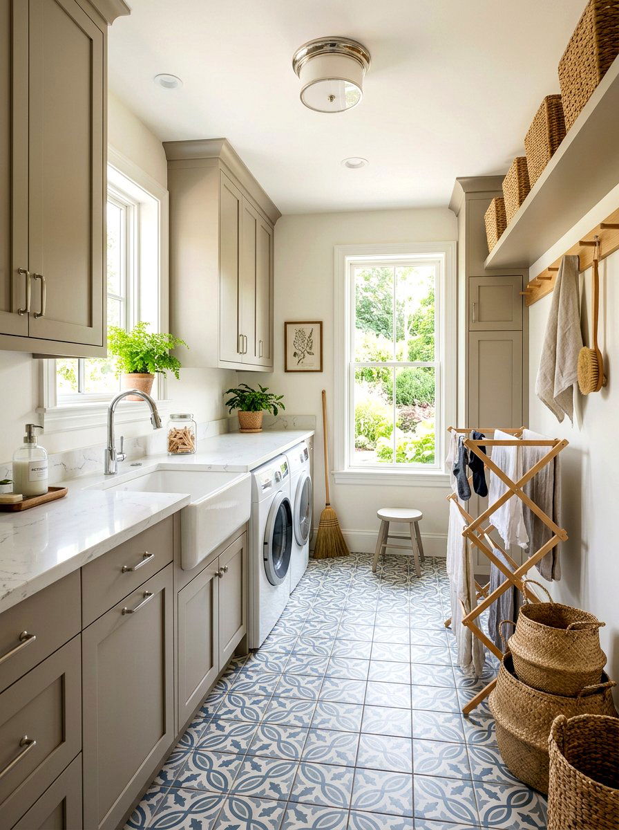 Putty Color Laundry Room - 30 putty color wall ideas