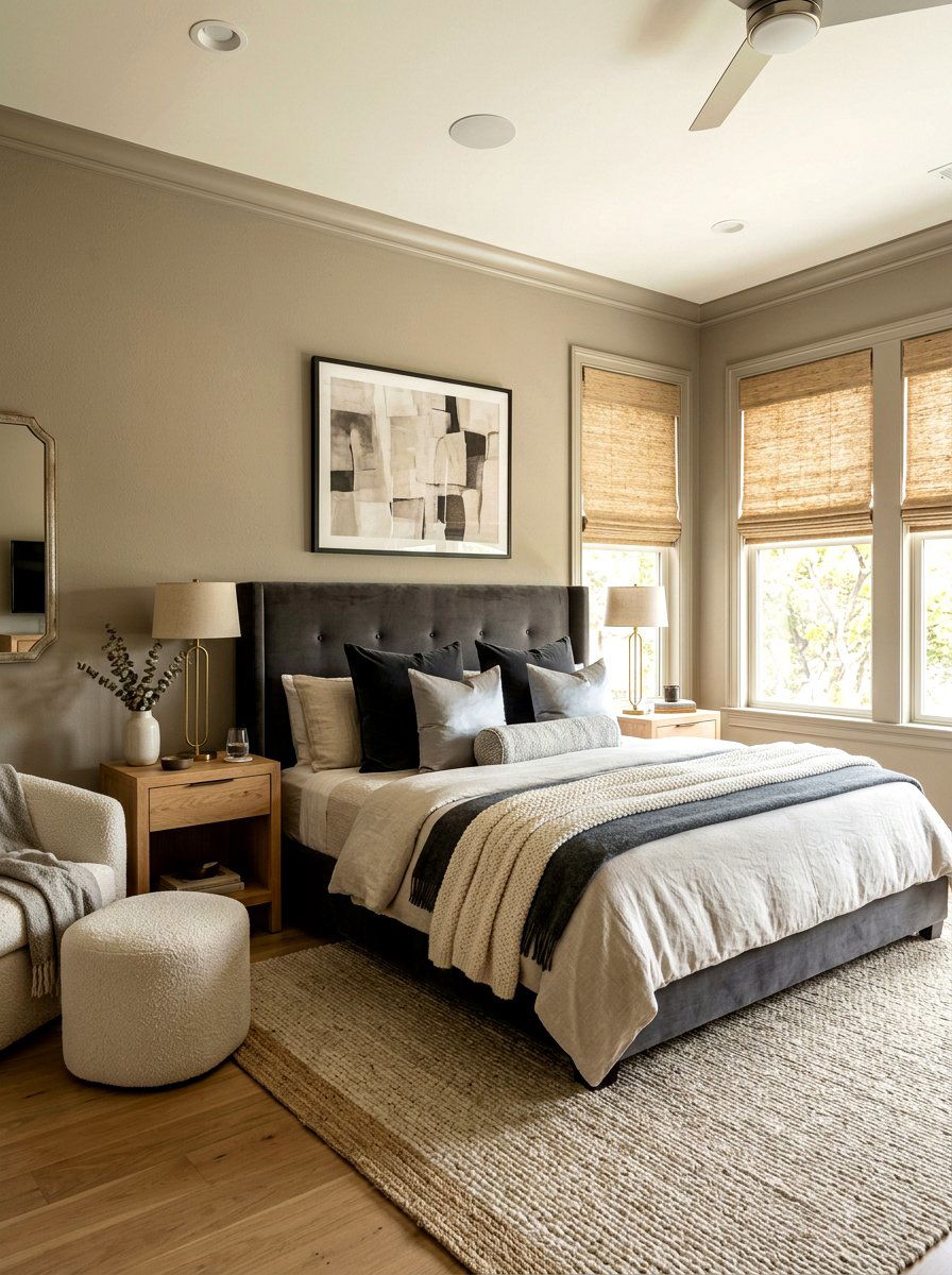 Putty Color Master Bedroom - 30 putty color wall ideas