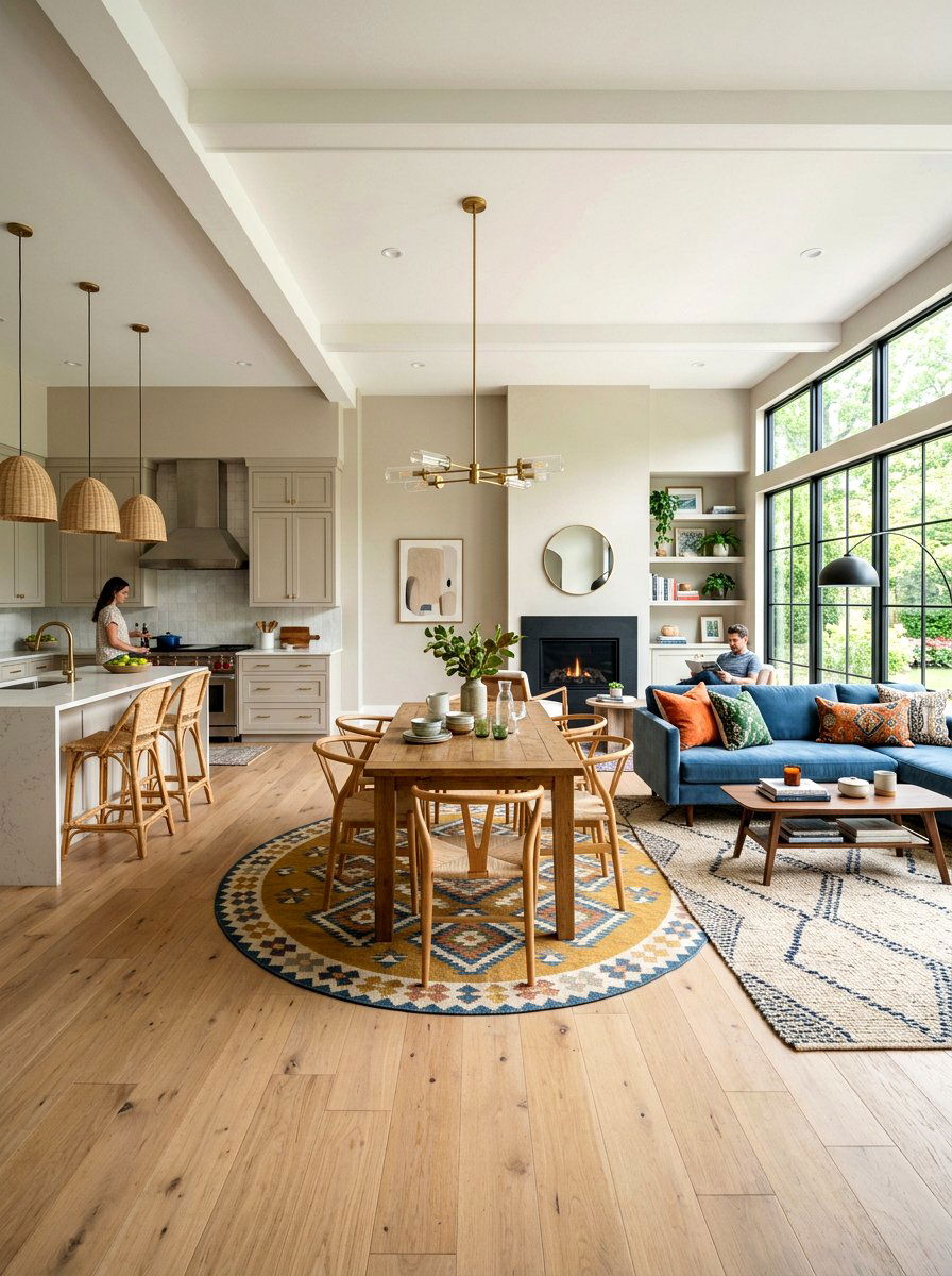 Putty Color Open Concept - 30 putty color wall ideas