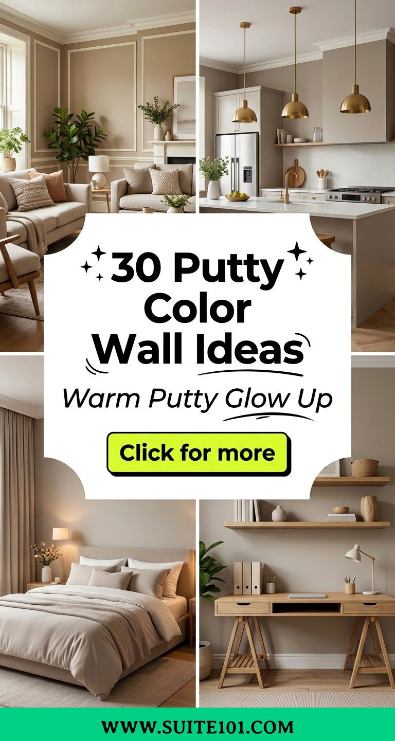 Putty Color Wall Ideas 30 Warm Shades to Elevate Any Space - Putty Color Wall Ideas: 30 Warm Shades to Elevate Any Space