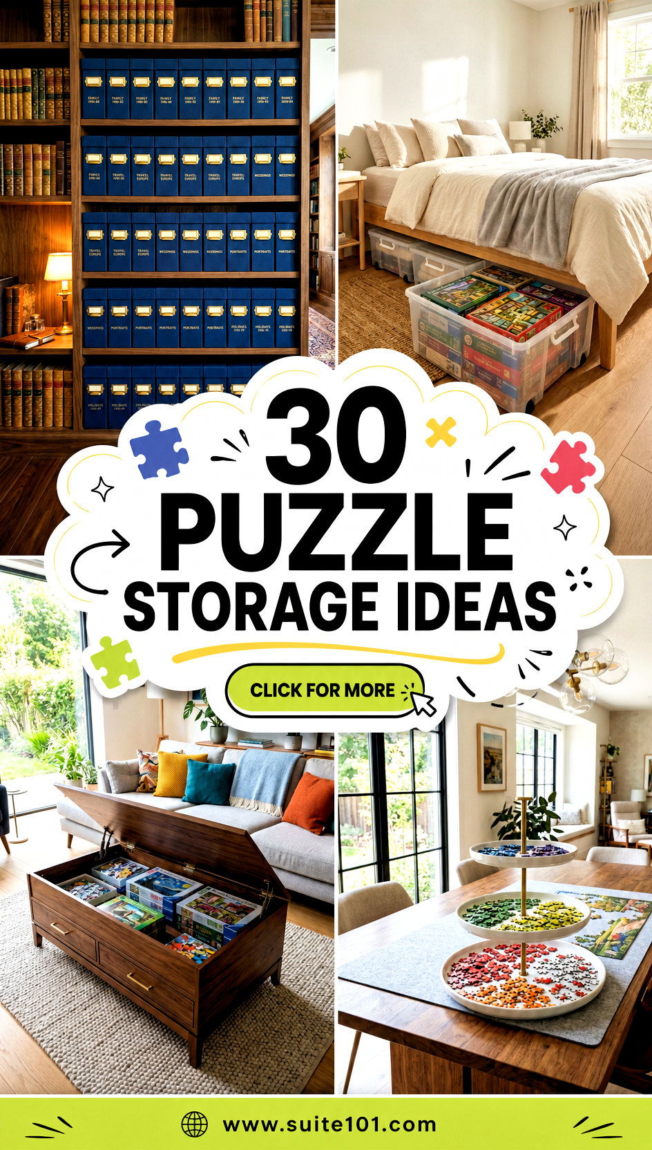 Puzzle Storage Ideas 30 Space-Saving Solutions for Jigsaws - Puzzle Storage Ideas: 30 Space-Saving Solutions for Jigsaws