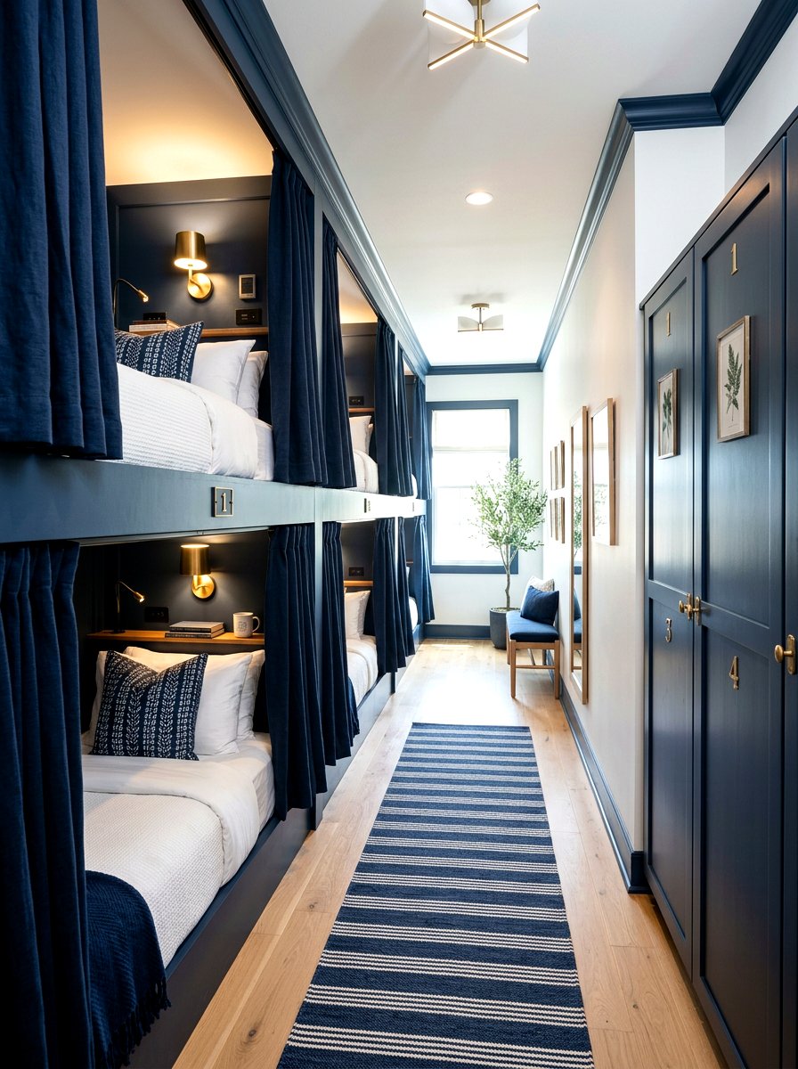 Quad Bunk Room Design - 30 attic bunk room ideas