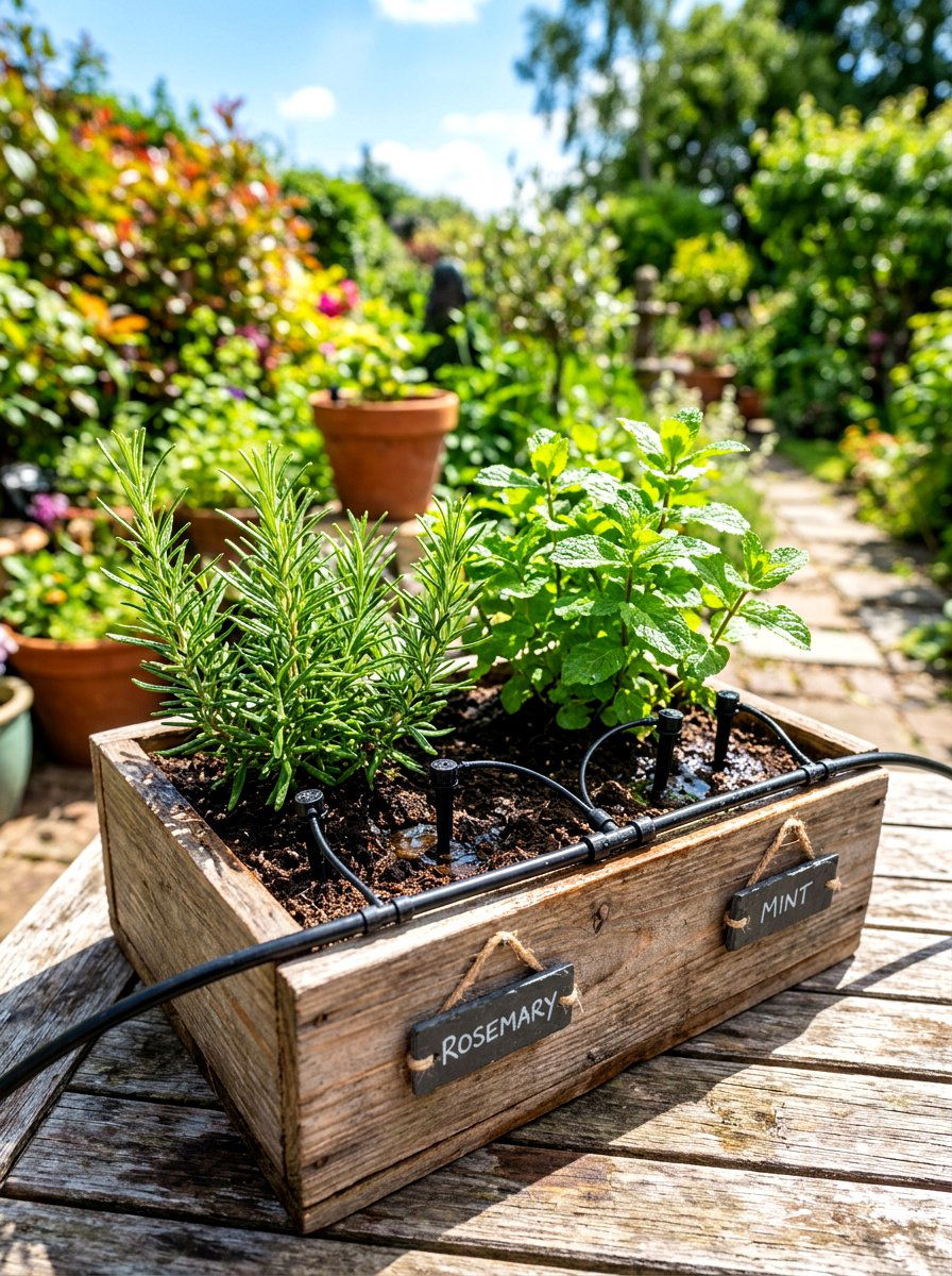 Quarter inch micro line - 30 raised bed irrigation ideas