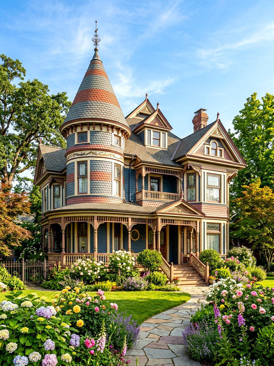Queen Anne Turret - 30 heritage exterior ideas