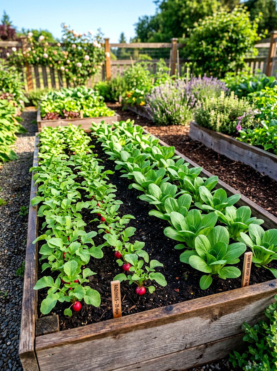 Quick Growing Vegetable Garden - 30 beginner vegetable garden ideas