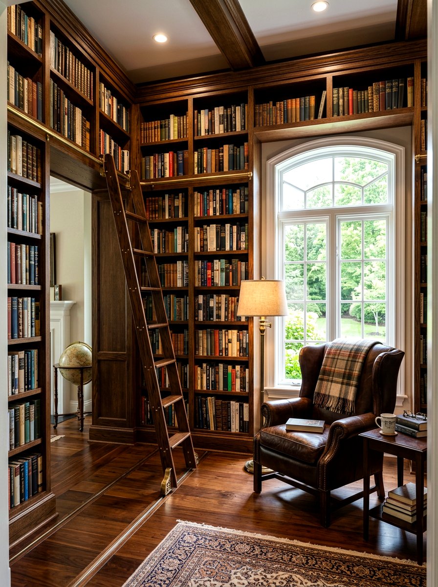 Quiet Library - 30 wellness room ideas