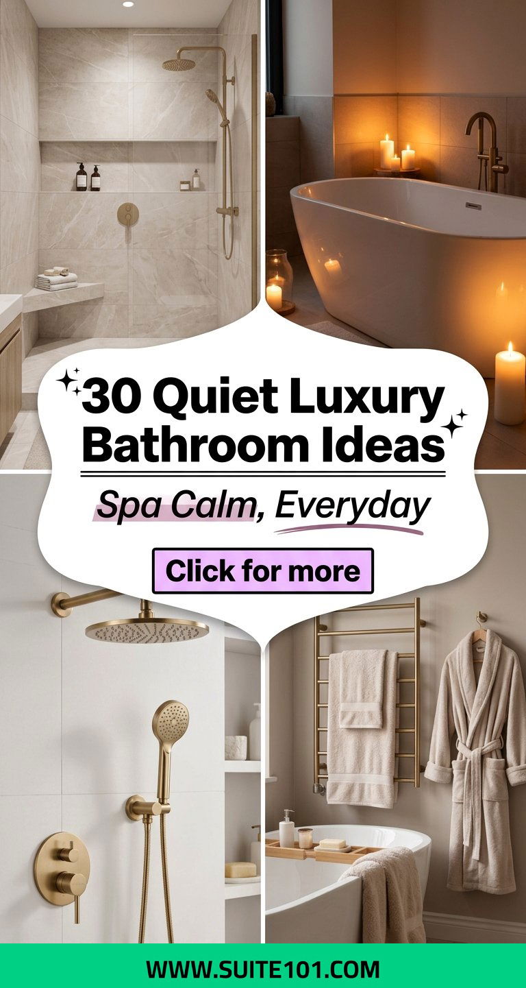 Quiet Luxury Bathroom Ideas 30 Spa Upgrades for Calm Days - Quiet Luxury Bathroom Ideas: 30 Spa Upgrades for Calm Days