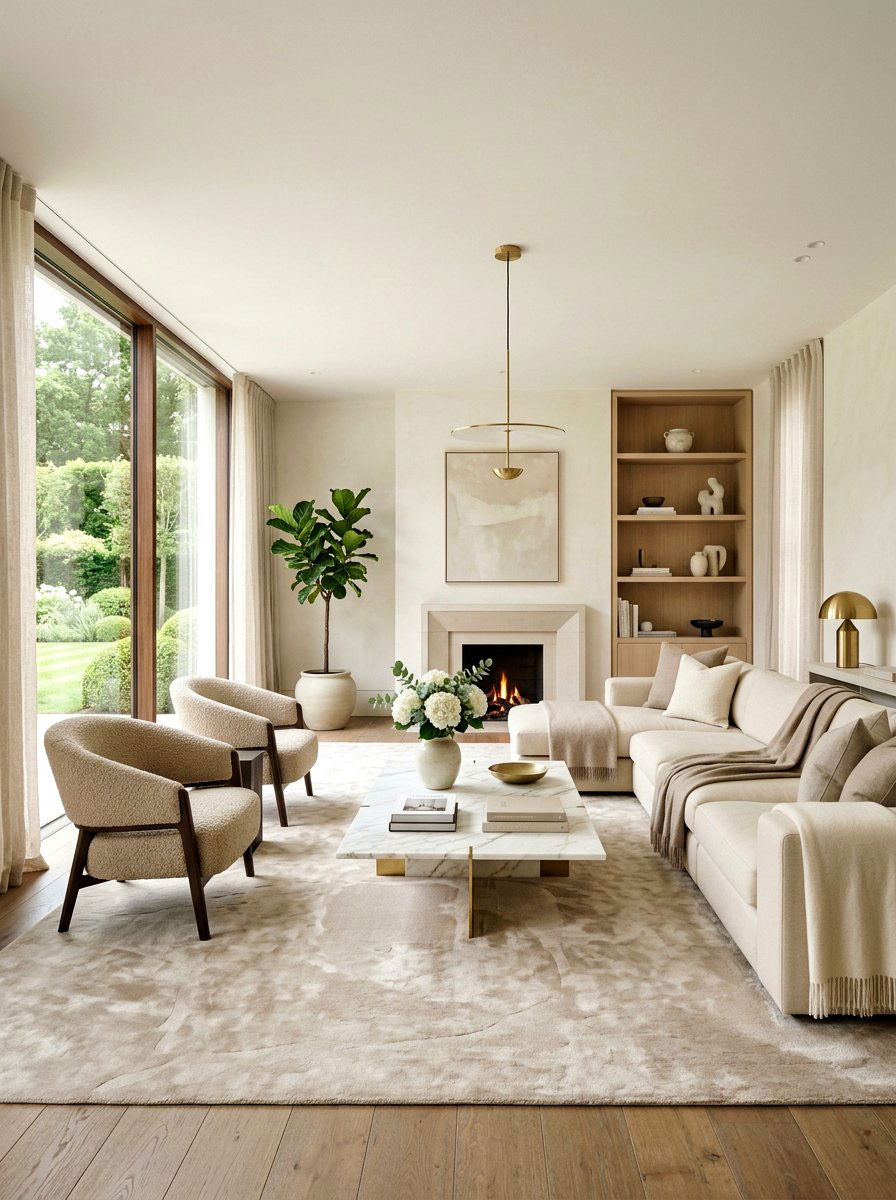 Quiet Luxury Interior - 30 old money lounge ideas