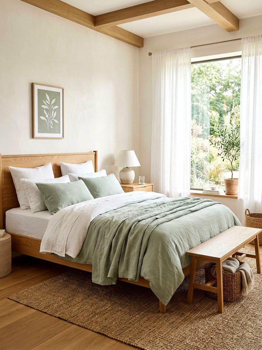 Quiet Luxury Linen Bedding Bedroom - 30 quiet luxury bedroom ideas