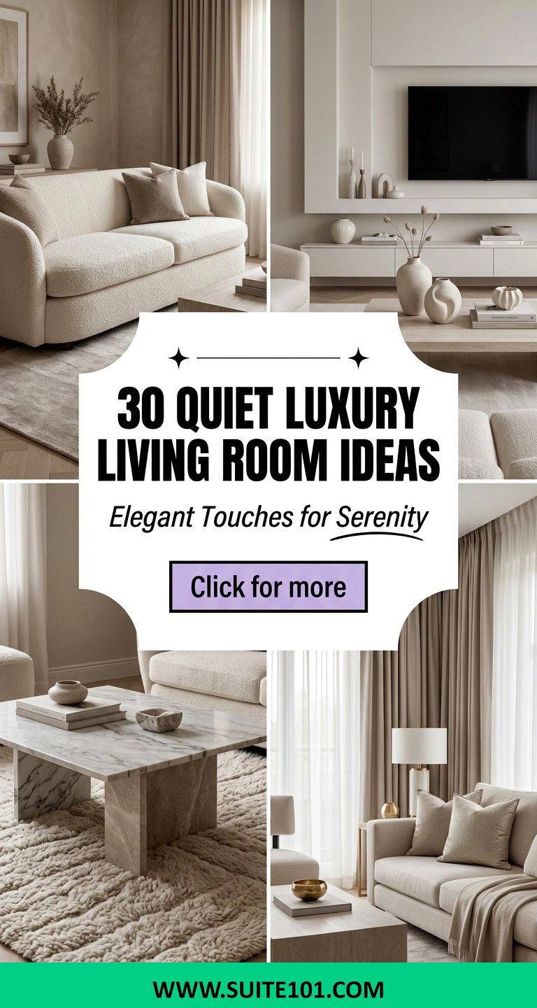 Quiet Luxury Living Room Ideas 30 Elegant Touches for Serenity - Quiet Luxury Living Room Ideas: 30 Elegant Touches for Serenity