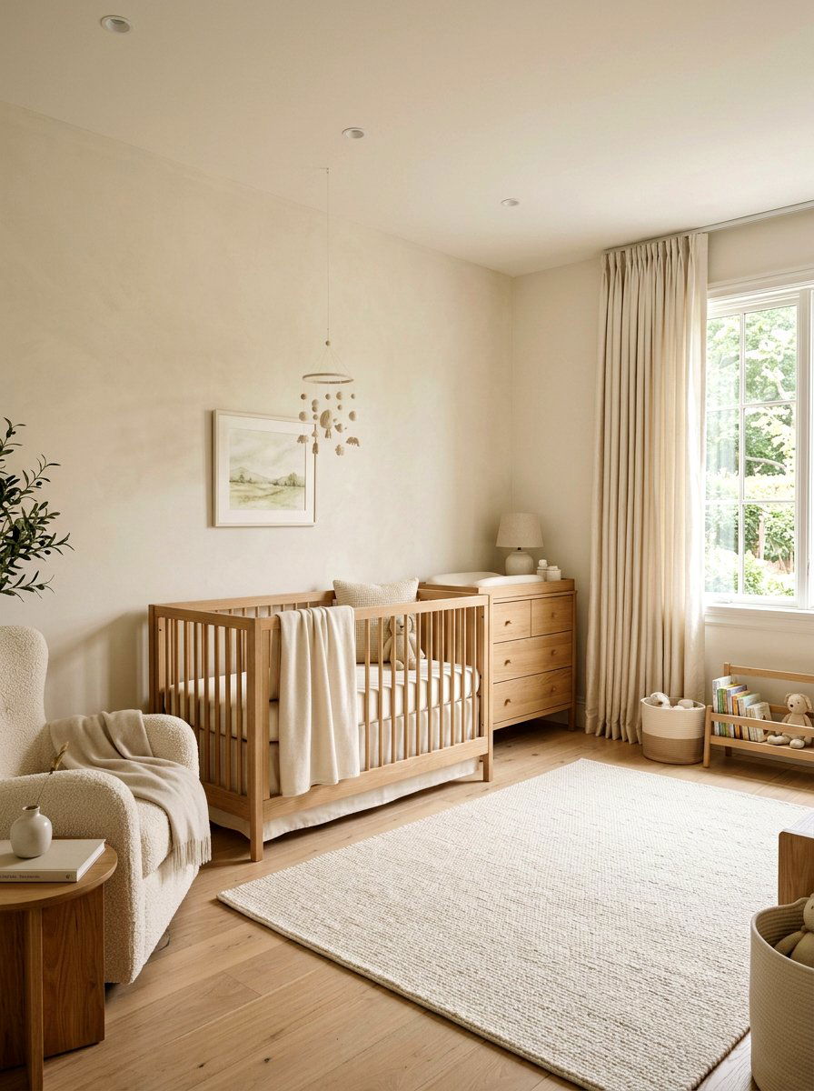 Quiet Luxury Nursery - 30 boutique nursery decor ideas