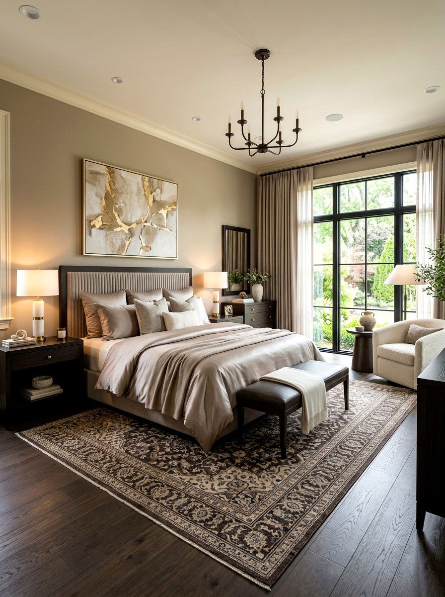 Quiet Luxury Taupe Bedroom - 30 quiet luxury bedroom ideas