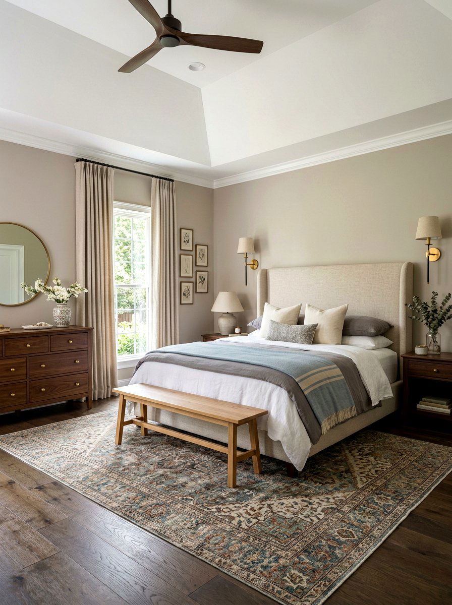 Quiet Luxury Transitional Bedroom - 30 quiet luxury bedroom ideas