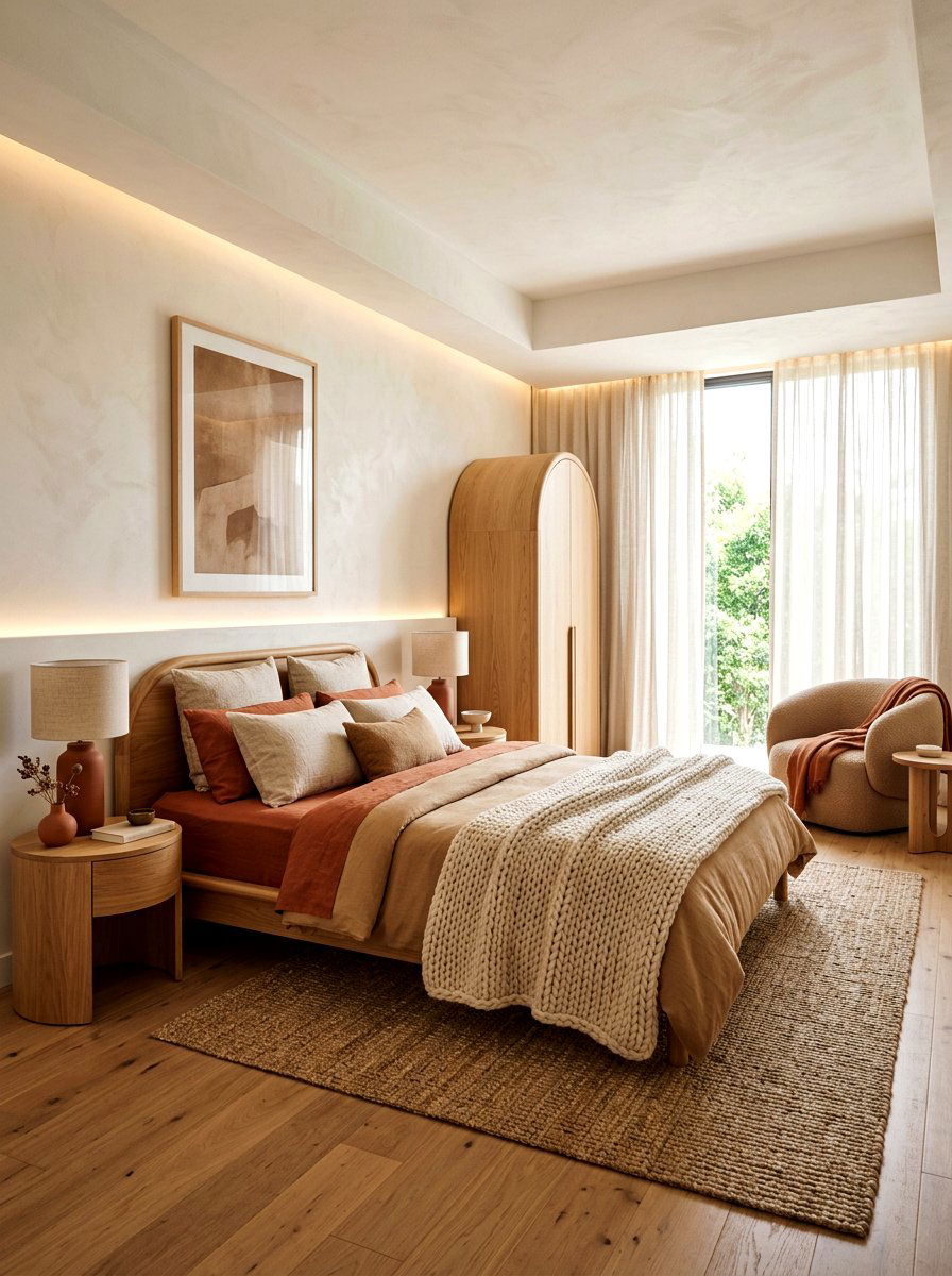 Quiet Luxury Warm Minimalist Bedroom - 30 quiet luxury bedroom ideas