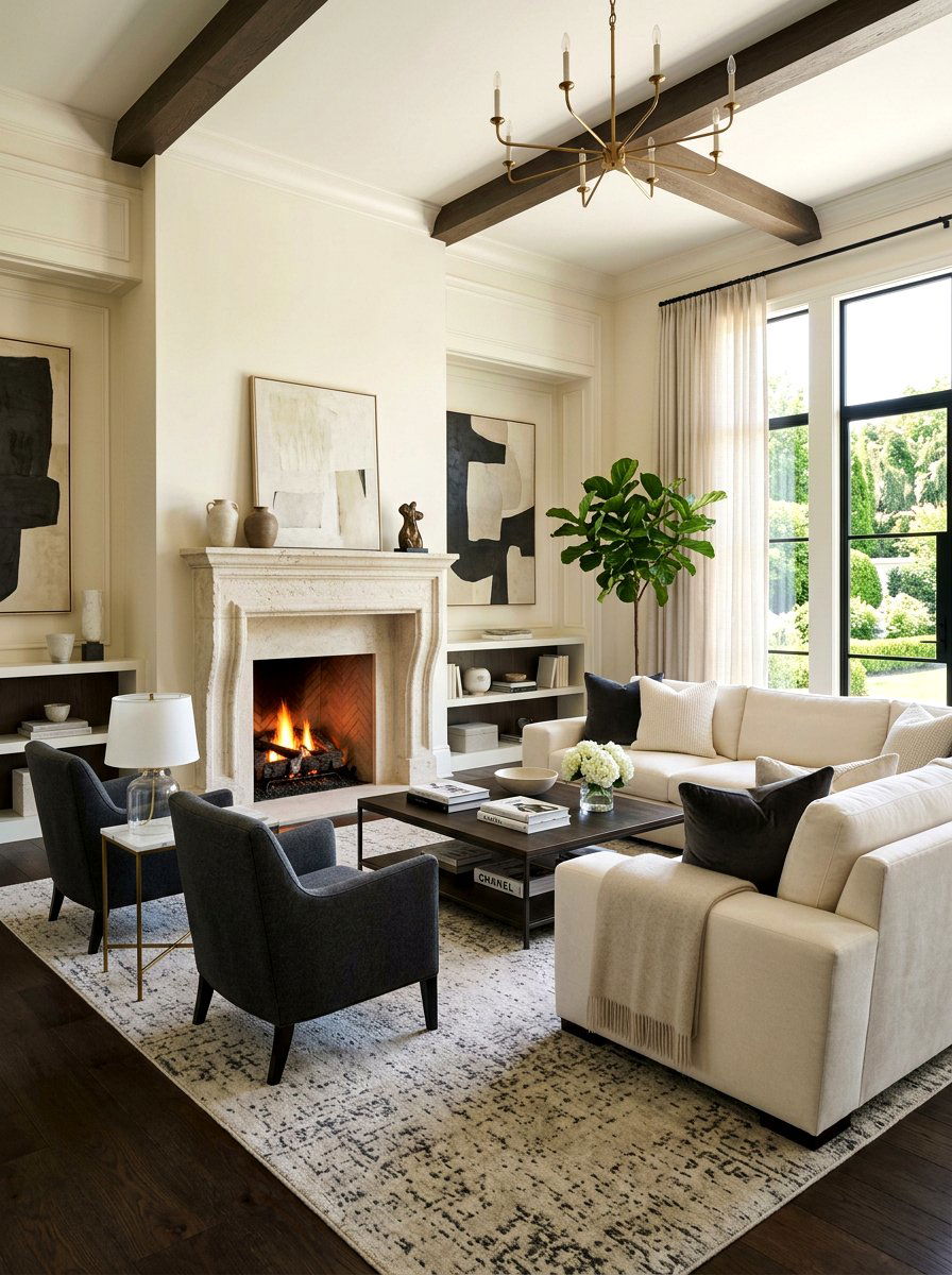 Quiet Luxury - 30 trend forward living room ideas