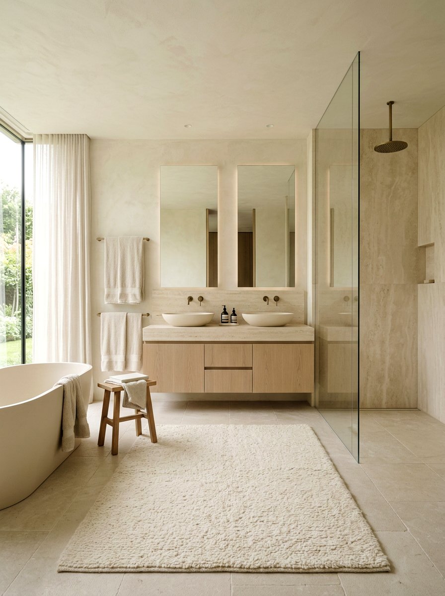 Quiet luxury bathroom - 30 Nancy Meyers bathroom ideas