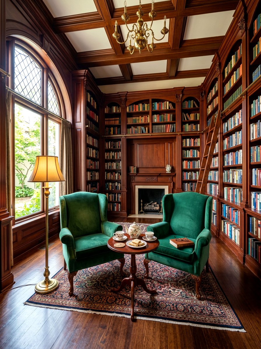 READING ROOM LIBRARY - 30 bonus room lounge ideas