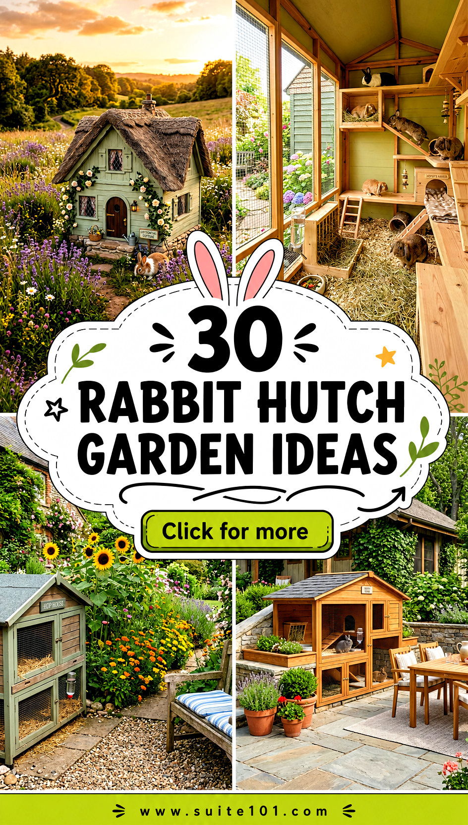 Rabbit Hutch Garden Ideas 30 Practical Layouts for Happy Bunnies - Rabbit Hutch Garden Ideas: 30 Practical Layouts for Happy Bunnies