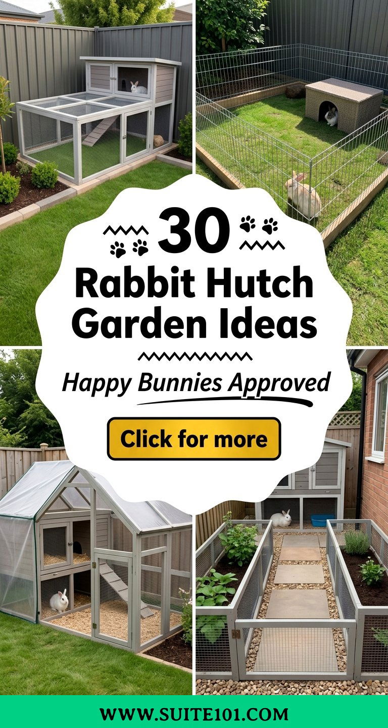 Rabbit Hutch Garden Ideas 30 Practical Layouts for Happy Bunnies - Rabbit Hutch Garden Ideas: 30 Practical Layouts for Happy Bunnies
