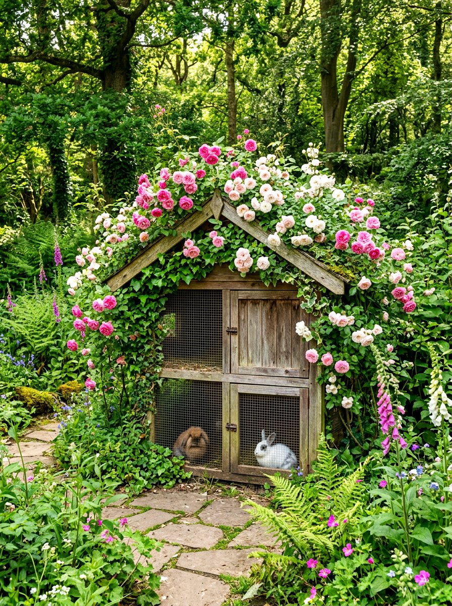 Rabbit Hutch Garden Ideas: 30 Practical Layouts for Happy Bunnies
